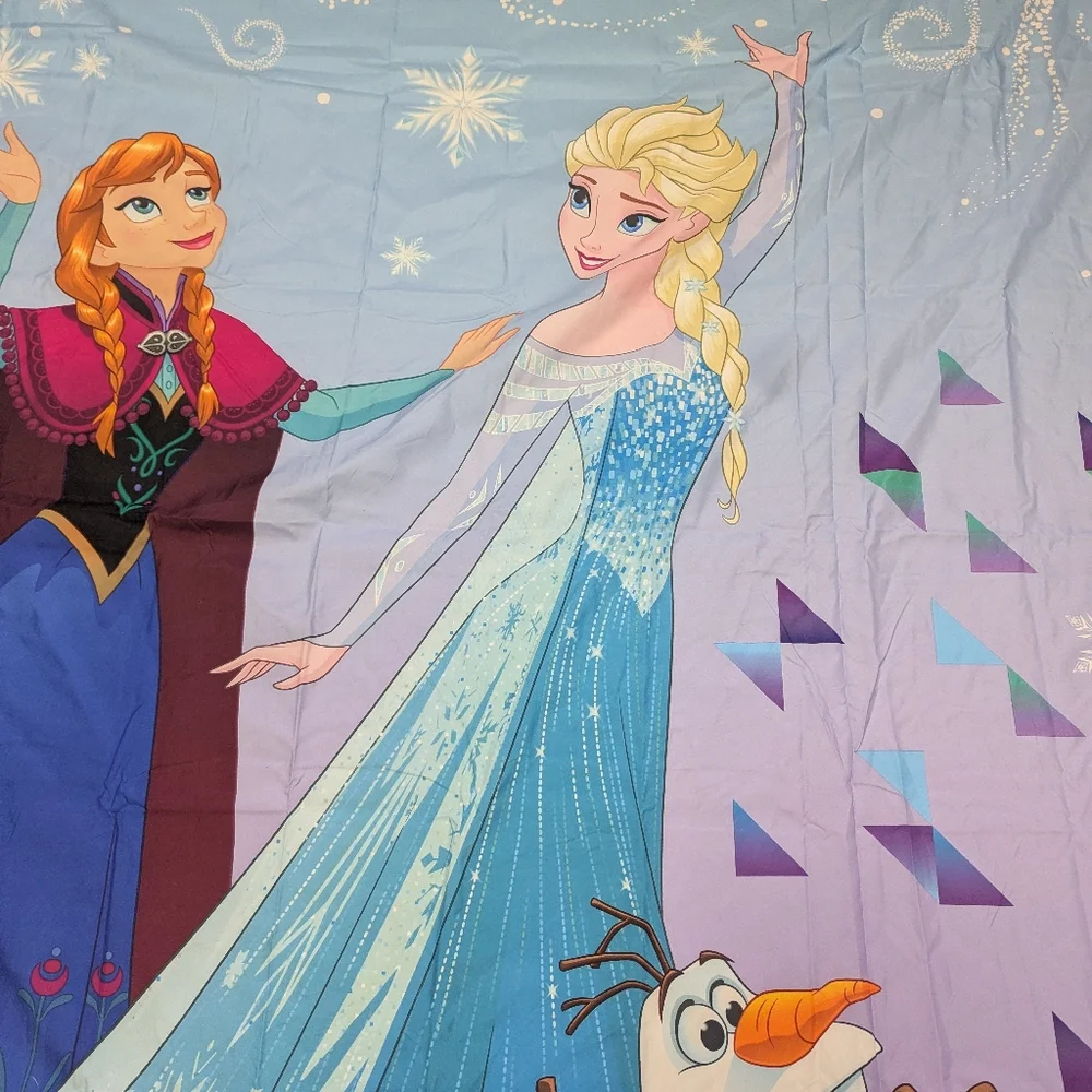 Disney Frozen Fabric Shower Curtain Anna Elsa 72